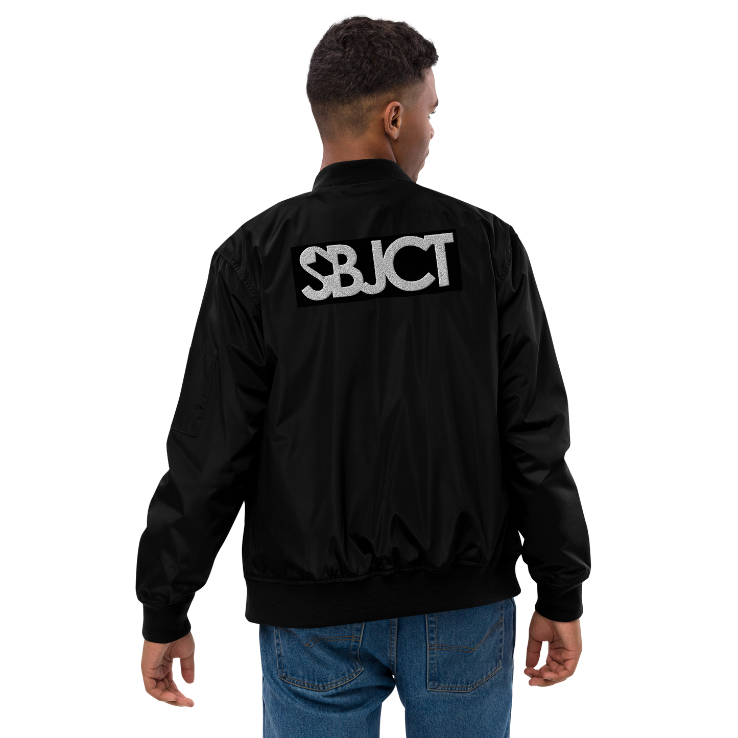SBJCT Premium recycled bomber jacket