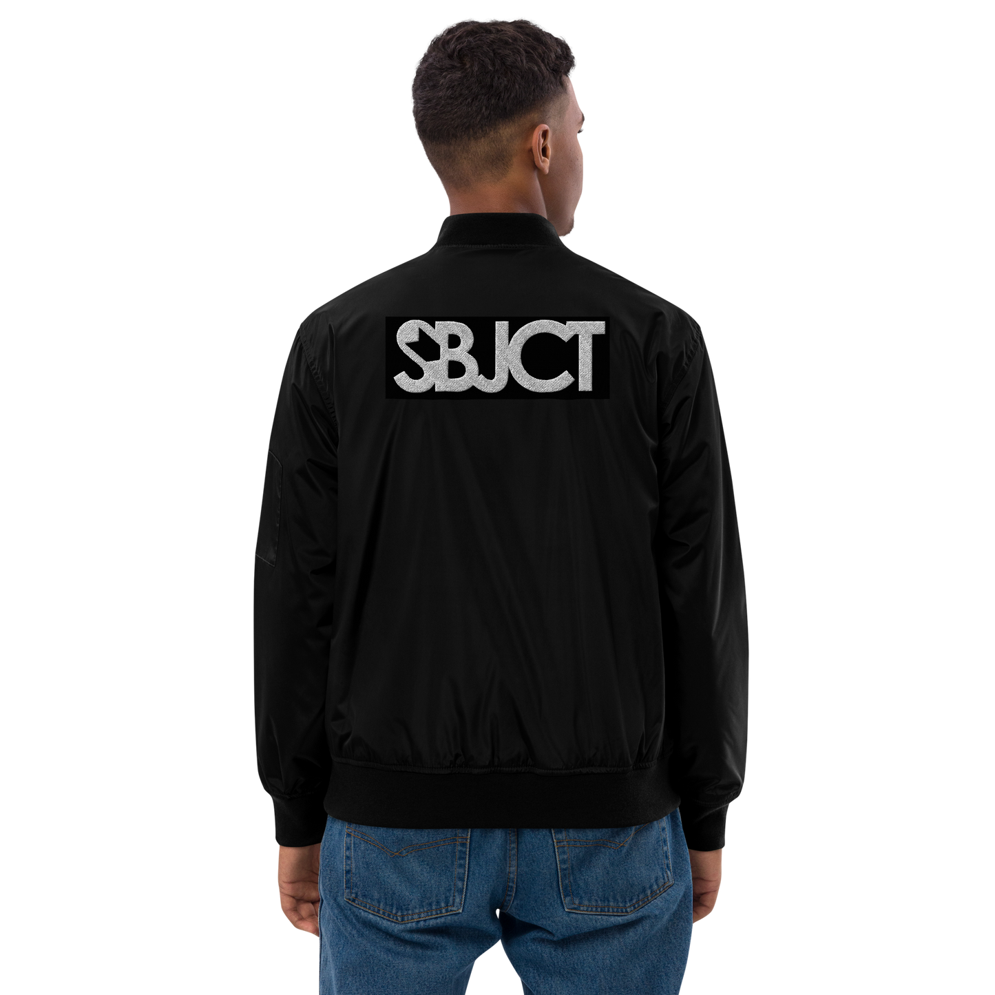 SBJCT Premium recycled bomber jacket