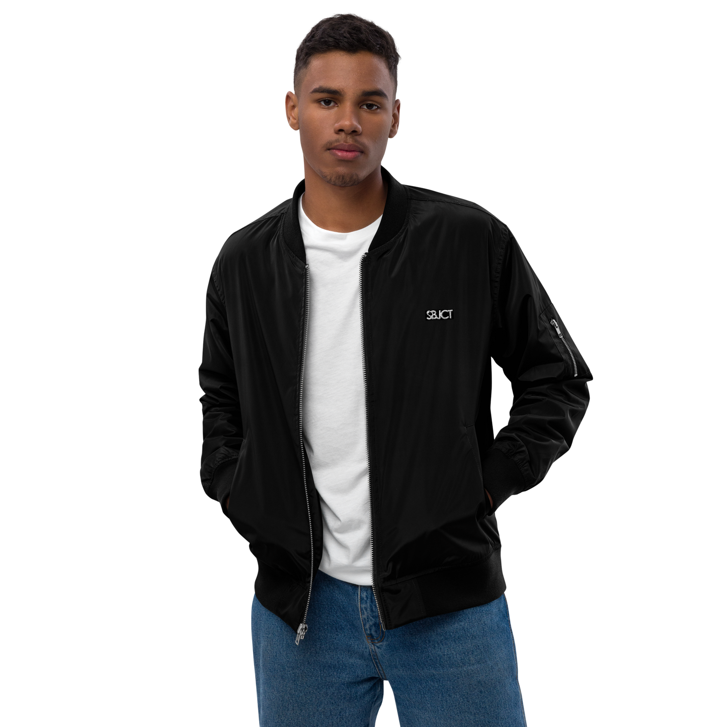 SBJCT Premium recycled bomber jacket