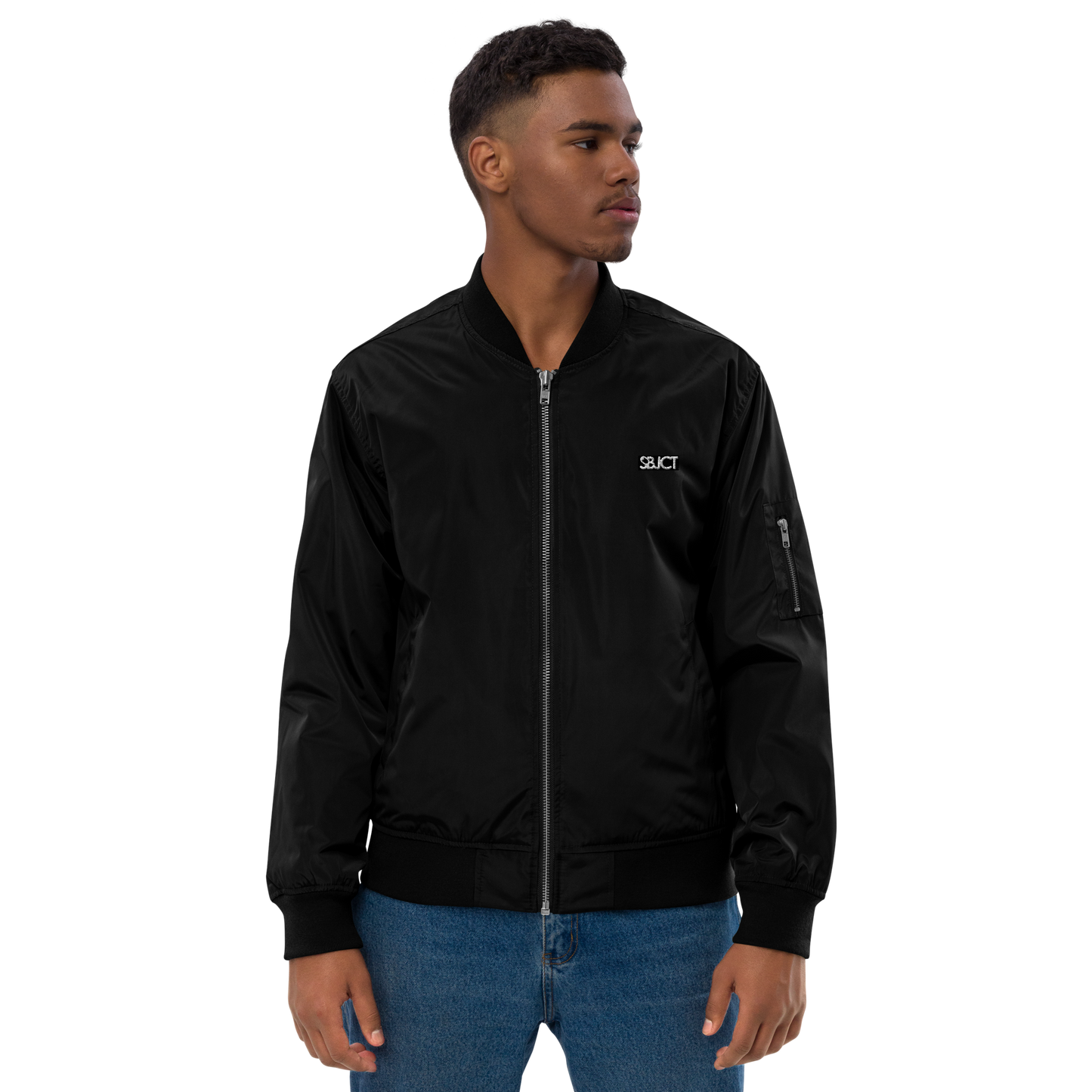 SBJCT Premium recycled bomber jacket