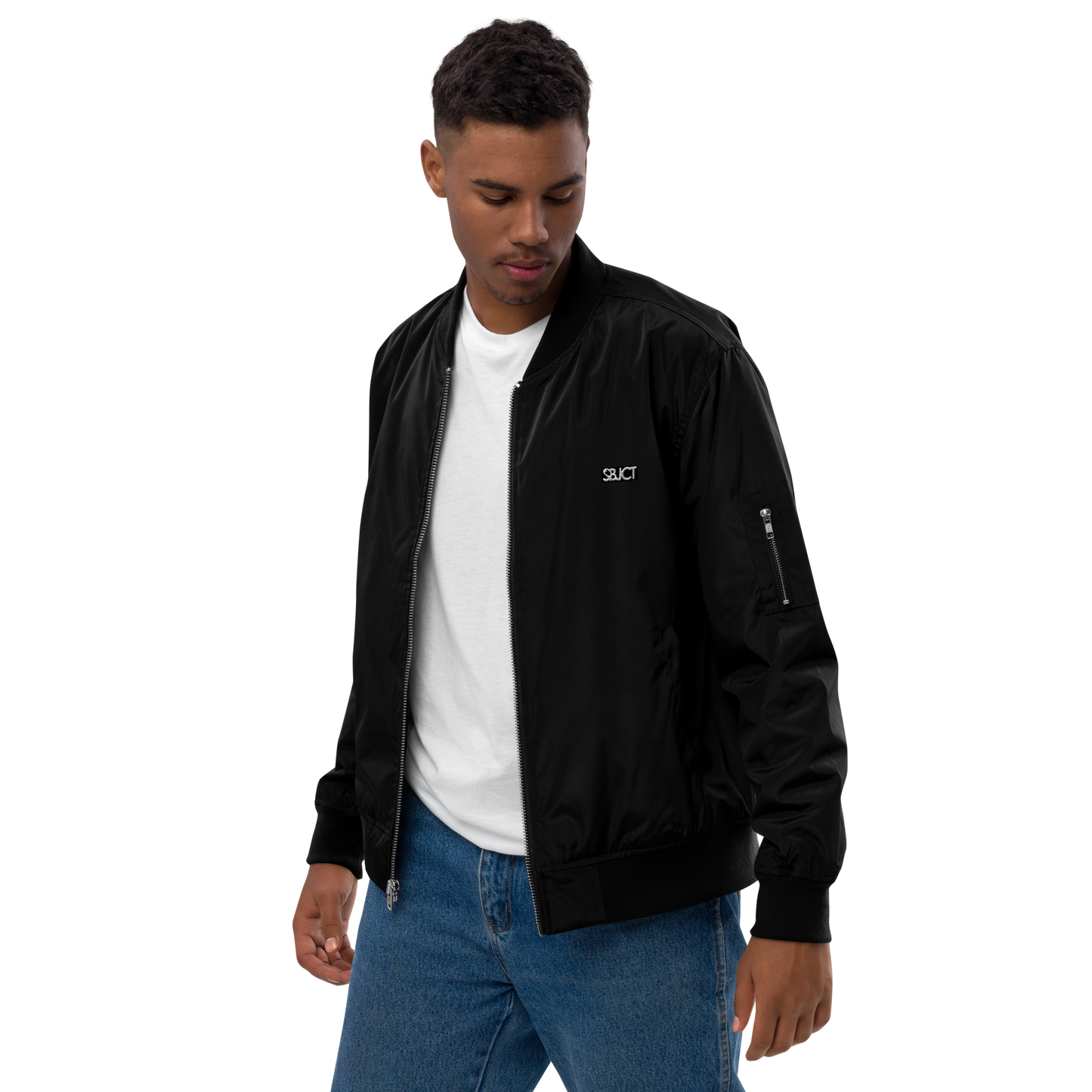 SBJCT Premium recycled bomber jacket