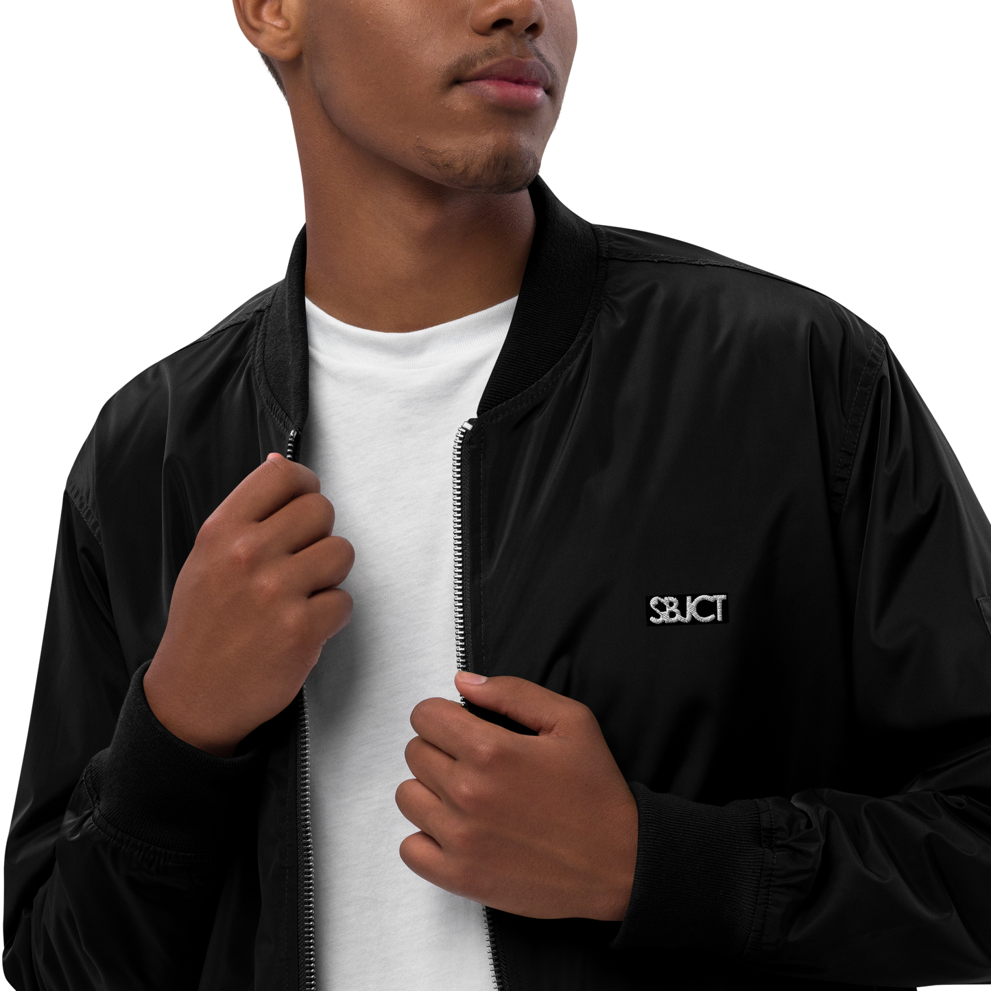 SBJCT Premium recycled bomber jacket