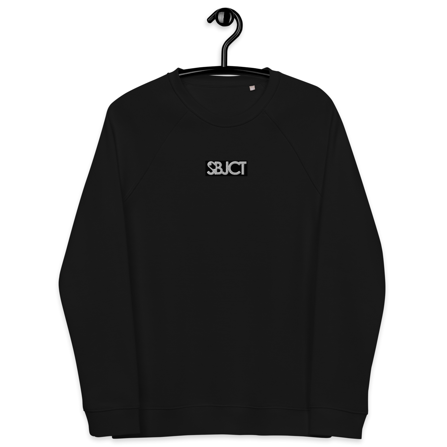 SBJCT Unisex organic raglan sweatshirt