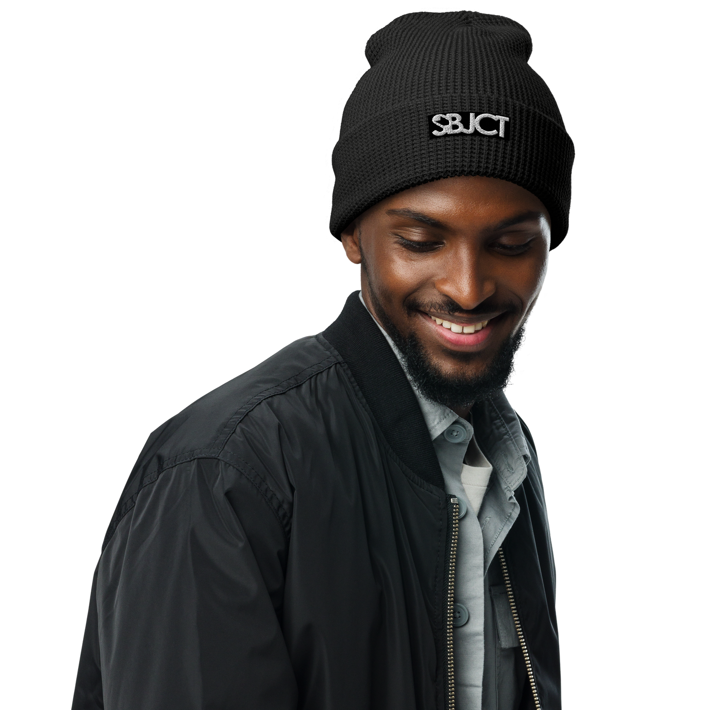 SBJCT Waffle beanie